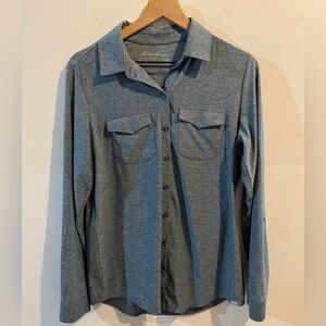 Eddie Bauer long sleeve button up shirt
